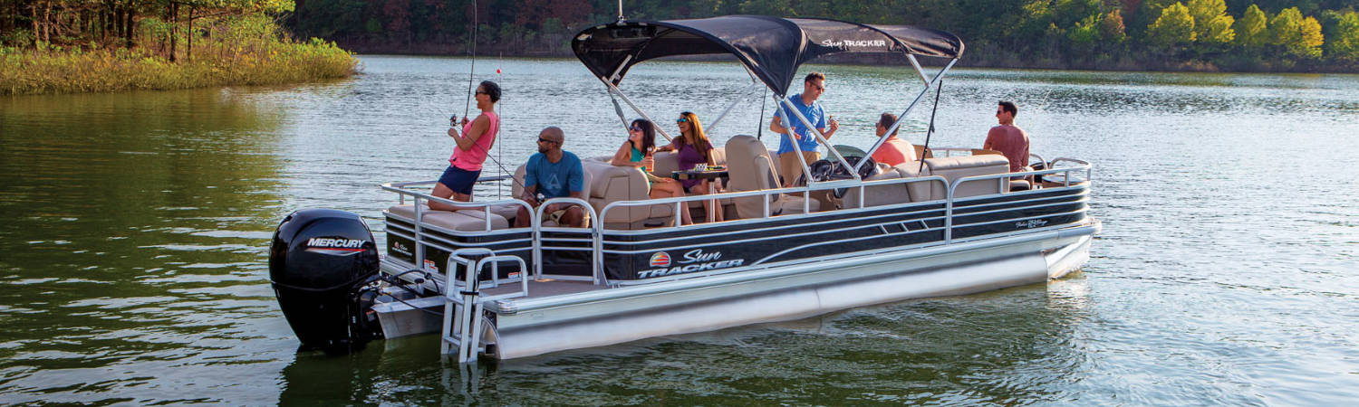 2022 Sun Tracker Fishin Barge 24 DXL for sale in Foothills Marine Center, Morganton, North Carolina