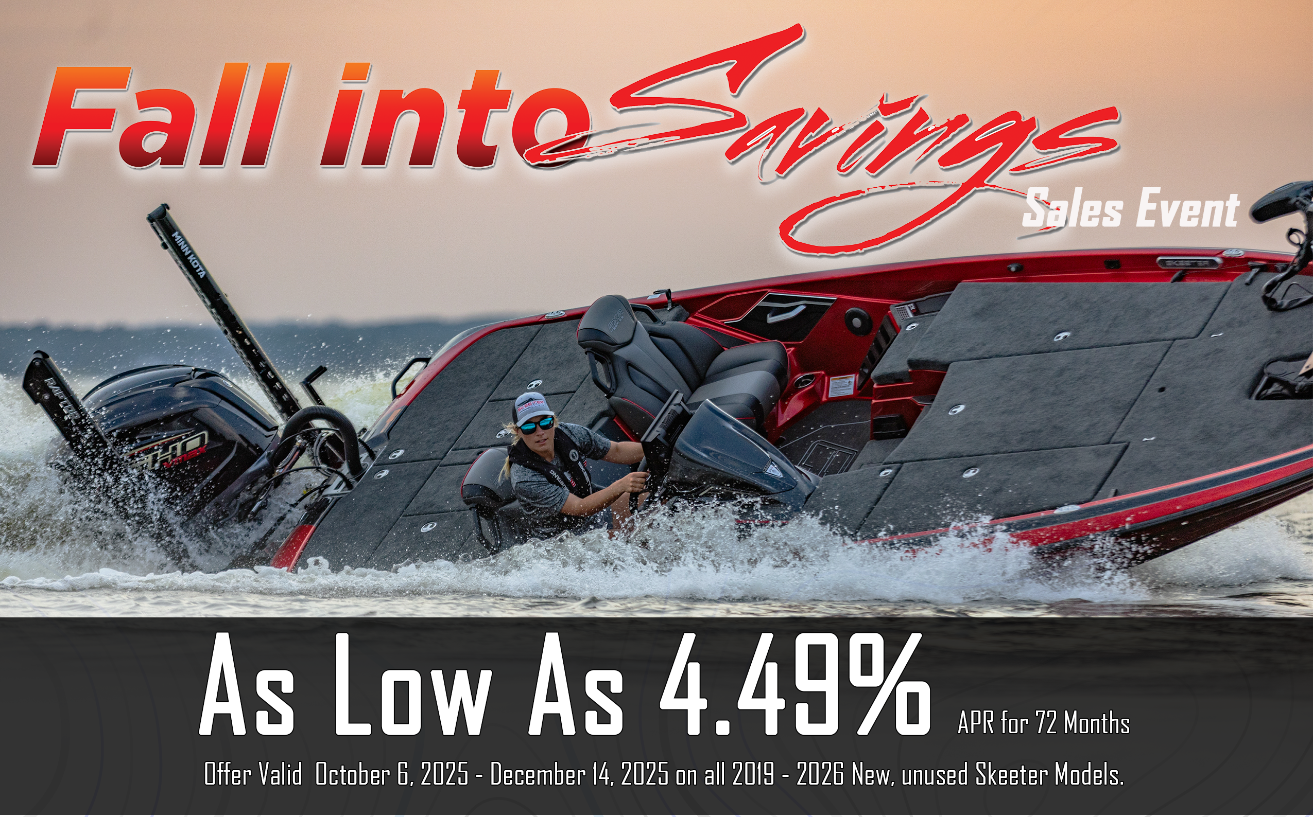 Skeeter Fall Into Savings 2025 Promotion